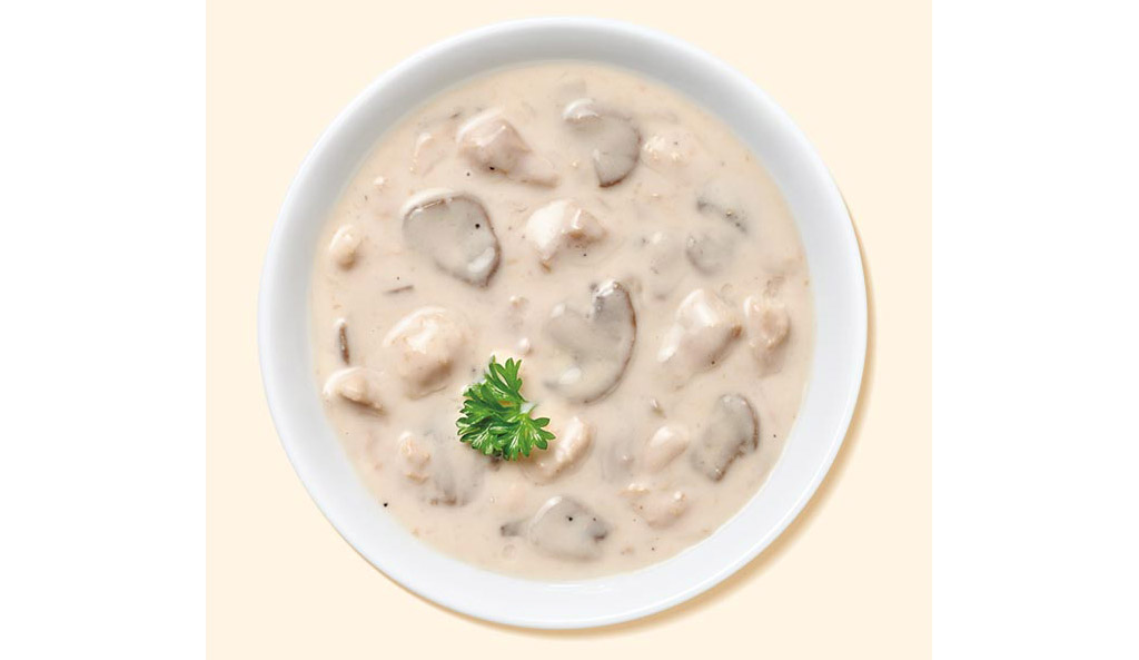 Nutrisystem Mushroom Parmesan Soup with Chicken